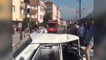 Bursa İnegöl'de kaza: 5 yaralı
