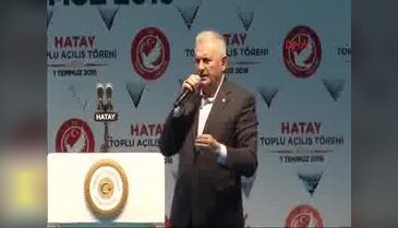 Başbakan Binali Yıldırım Hatay'da - 2