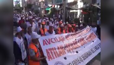 İşçiler başka taşeron firmada çalışmayı kabul etmedi