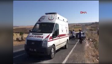 Siverek'te otomobil devrildi: 1 ölü, 1 yaralı