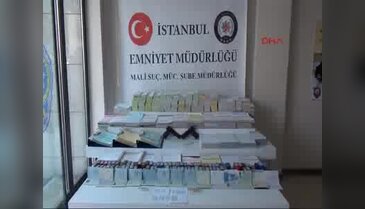 İstanbul'da naylon fatura ve sahte pasaport operasyonu