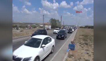 Keşan'da parmak izi kontrolü