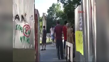 Mahalleli'den Ihlamur Park'ında çadırlı nöbet