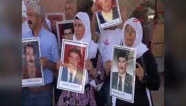 Şanlıurfa'da kayıp yakınlarından Sivas anması