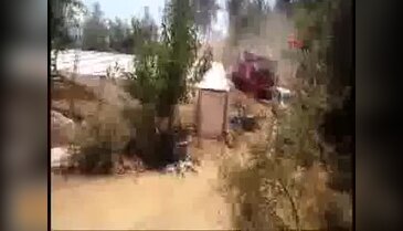 Güçlükle yaptıkları ev yangında kül oldu