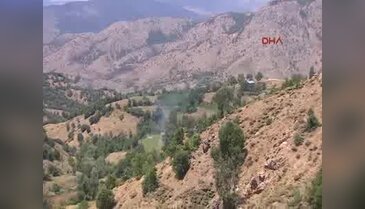 Lice'de PKK'nın patlayıcı ve yaşam malzemesi dolu 4 odalı, mutfaklı ve banyolu sığınakları imha edildi - 2