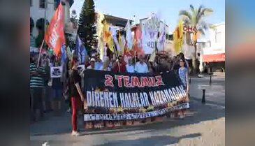 Sivas katliamına Antalya'da anma