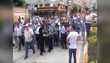Çorum olayları anma programında gerginlik