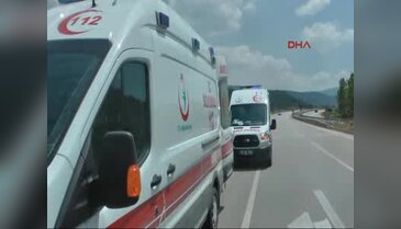 Karabük'te trafik kazası 3 yaralı