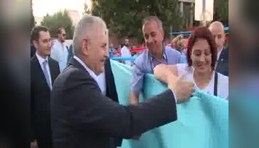 Eskişehir'de Başbakan Yıldırım, Valilik ziyaretinde bulundu
