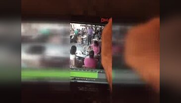 Eski eşini onlarca kişinin gözünün önünde vurmuş