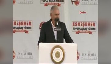 Başbakan Yıldırım toplu açılış töreninde konuştu - 1