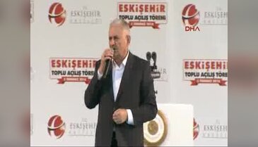 Başbakan Yıldırım toplu açılış töreninde konuştu - 2