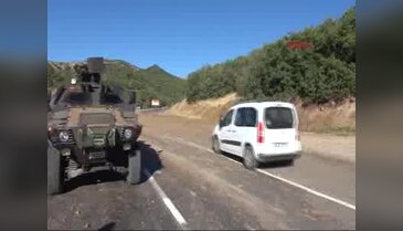 Tunceli'de patlama