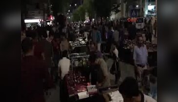 Vanlılar sahur vaktine kadar bayram alışverişi yaptı - 2