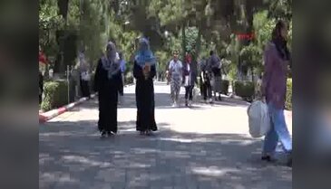 Antalya'da mezarlıklarda arefe hüznü