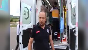 Bolu'da otomobil takla attı: 4 yaralı