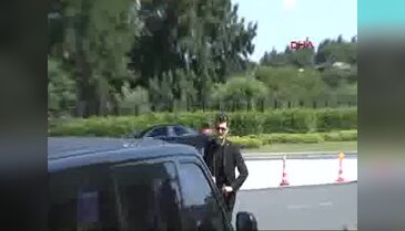 Cumhurbaşkanı Erdoğan İstinye'de yakınını ziyaret etti