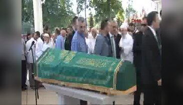 Cumhurbaşkanı Erdoğan, Önügören'in cenazesine katıldı