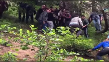 Giresun'da askeri helikopter düştü