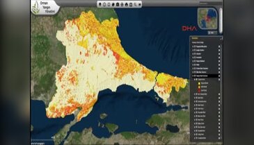 İstanbul ormanlarının yangın risk haritası çıkarıldı