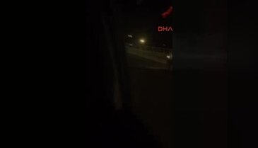 Şehirlerarası yolda tehlikeli yolculuk