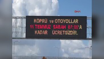 Kocaeli'nde bayram trafiği Osmangazi köprüsü