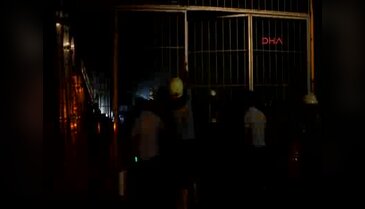 Mersin'de hırdavat dükkanında patlama
