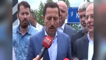 Sağlık Bakanı Recep Akdağ Ordu'da sel ve heyelan bölgesini inceledi - 3