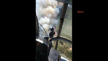 Aydın Karacasu'nun ciğerleri yanıyor