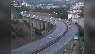 İzmit Tem'de trafik akıcı