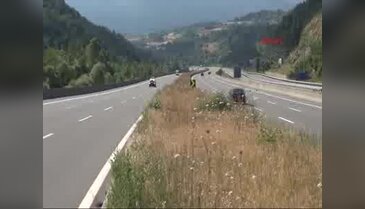 Tatilin son gününde de Bolu'da dönüş rahat