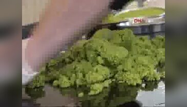 Gaziantep'te fıstık ezmesi arası dondurmaya büyük ilgi