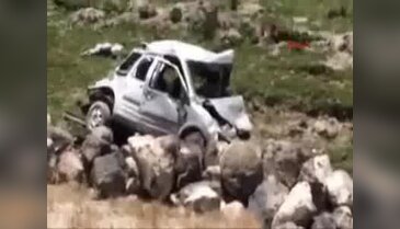 Düğün konvoyunda kaza: 1 ölü, 21 yaralı