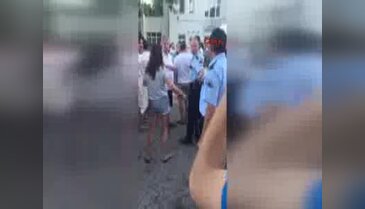 CHP'li Havutça, Bozcaada'da polislerle tartıştı  - 1