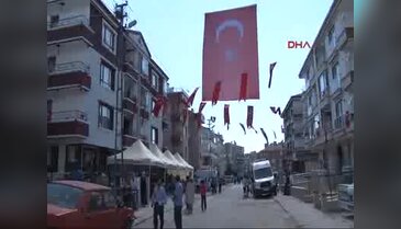 Terhisine 5 ay kala şehit düşen Jandarma Er Öksüz'ün cenazesi baba evine getirildi