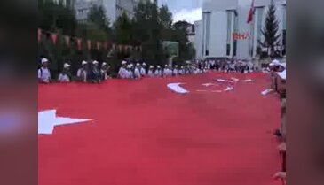 Trabzon'da Gymnasiade 2016 yürüyüşle başladı