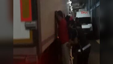 Kaçak sigara operasyonu kamerada