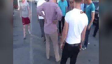 Yaralıya, sağlık görevlilerine müdahale ettirmedi