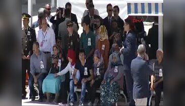 Van şehidi Jandarma Er Öksüz için Ankara'da cenaze töreni düzenlendi