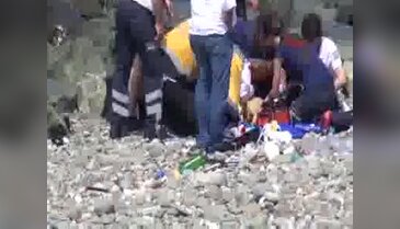 Trabzon'da 12 yaşındaki çocuk boğulmaktan son anda kurtarıldı