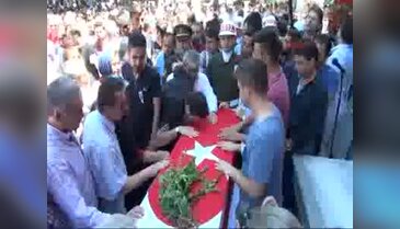 Denizlili şehit son yolculuğuna uğurlandı