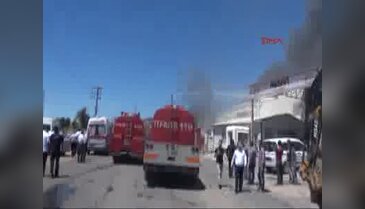 Gaziantep'te elyaf deposu yangınına 35 itfaiye aracı müdahale etti - 2