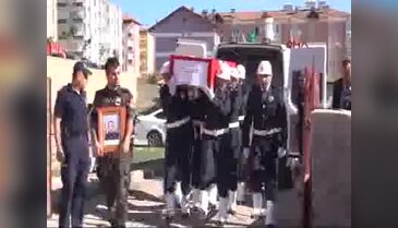 Şehit Özel Harekat Polisi Yozgat'ta toprağa verildi