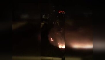 Kayseri'de yangın