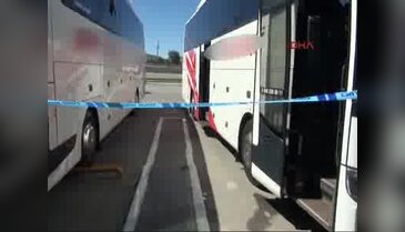 Kadın hostese otobüste kurşun