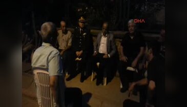 Şehit yakınından şehitlik mertebesini öven Kaymakam'ı kızdıran soru