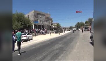 Bekirhan'da elektrik kesintisine tepki eyleminde olay: 1 jandarma yaralandı