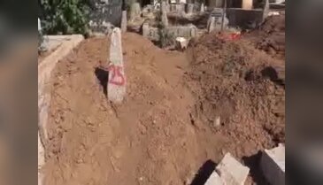 56 PKK'lının cenazesi kimsesizler mezarlığına gömüldü