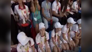 Gymnasiade 2016 için tören düzenlendi